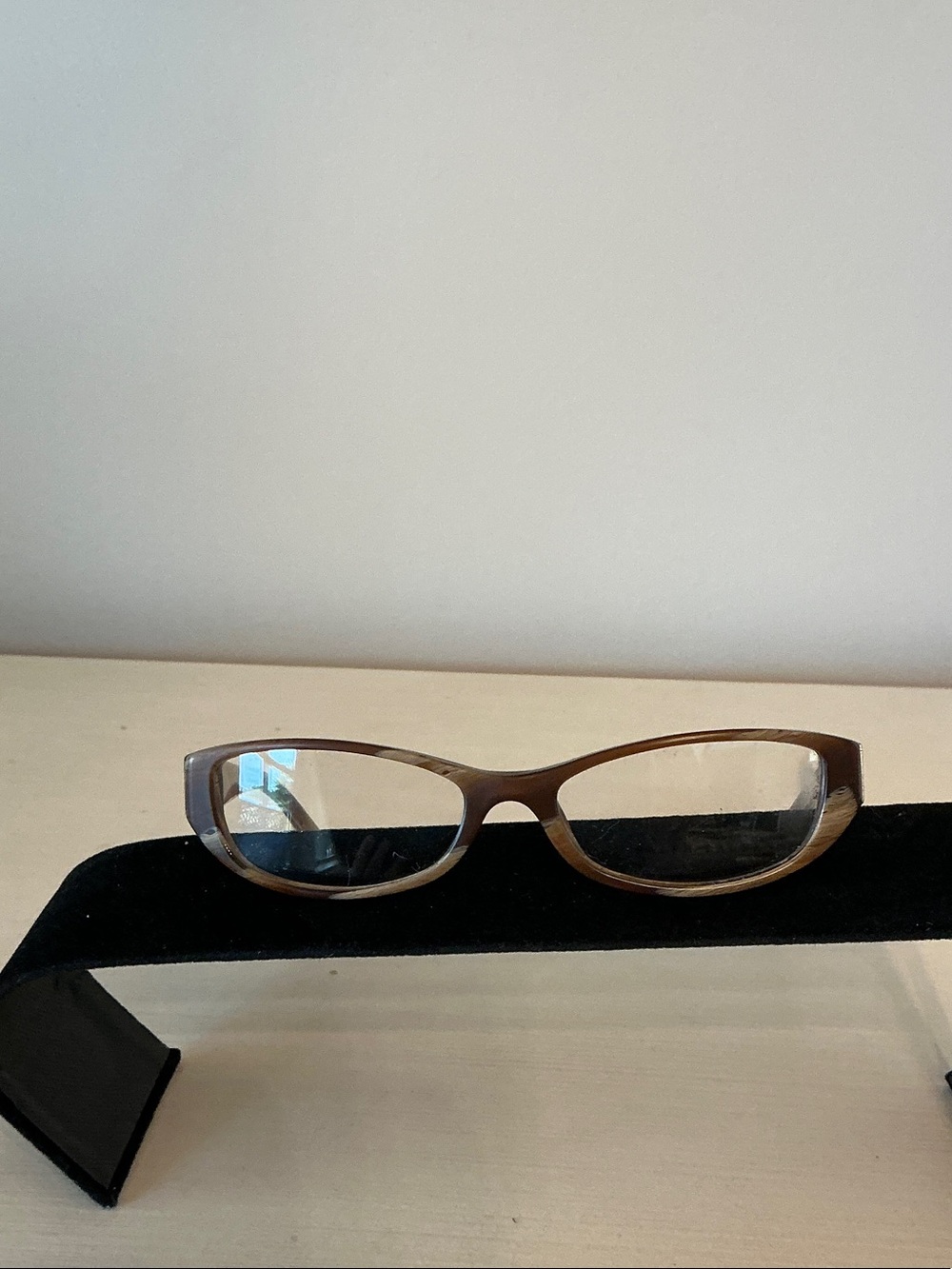 Authentic, Oscar de la Renta Brown Womens Rectangular Rx Frames